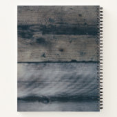 Tribal Arrow Baby shower Guest Book Rustic Wood Notitieboek (Achterkant)