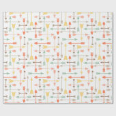 Tribal Arrow-patroon Cadeaupapier (Vlak)