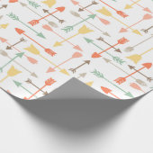 Tribal Arrow-patroon Cadeaupapier (Hoek)