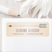  Tribal Arrow Weddenschap Label (Insitu)