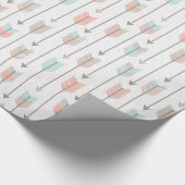 Tribal Arrows Patroon Cadeaupapier (Hoek)