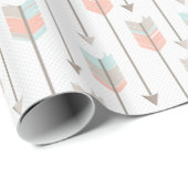 Tribal Arrows Patroon Cadeaupapier (Rol Hoek)