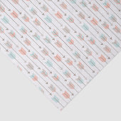 Tribal Arrows Patroon Tissuepapier (Detail)