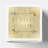 Tribal Arrows zijn dapper Baby shower Bedankdoosjes (Bovenkant)