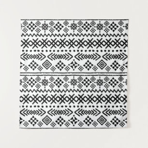 Tribal art boho: geometrisch naadloos. wandkleed