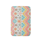 Tribal art: boho geometrische print. badmat (Voorkant Verticaal)