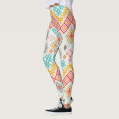 Tribal art: boho geometrische print. leggings (Links)