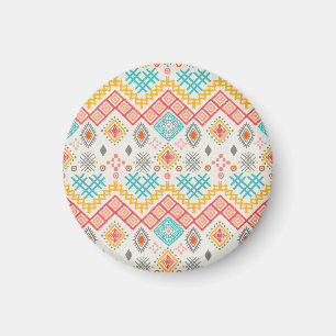 Tribal art: boho geometrische print. magneet