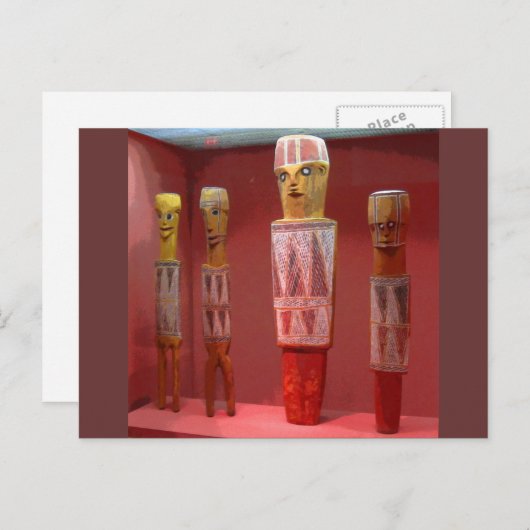 Tribal Art CB Briefkaart (Voorkant / Achterkant)