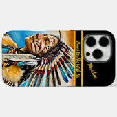 Tribal Art: gedurfde Design Case-Mate iPhone Case (Achterkant (horizontaal))