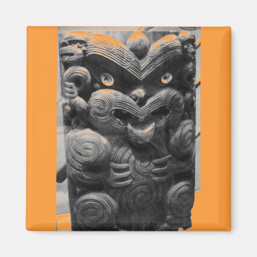 Tribal Art Potlood Magneet (Voorkant)