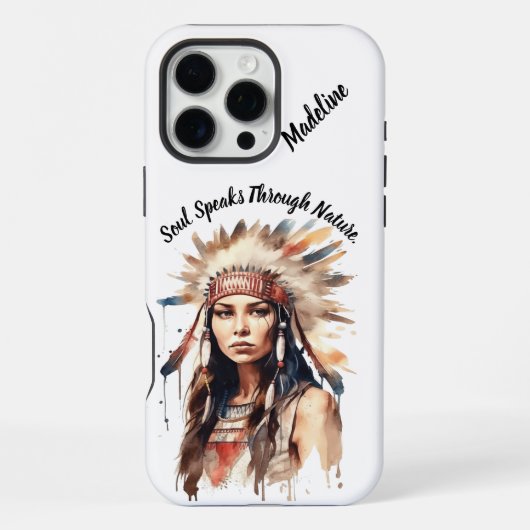 Tribal Artistic Touch iPhone Hoesje (Achterkant)