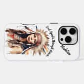 Tribal Artistic Touch iPhone Hoesje (Achterkant horizontaal)