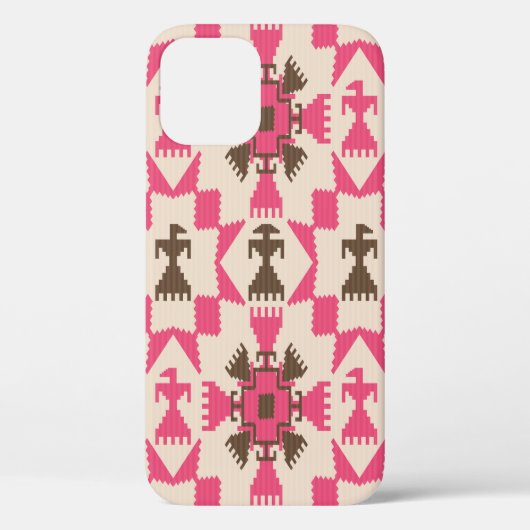 Tribal aztec abstract naadloos patroon Case-Mate iPhone case (Achterkant)
