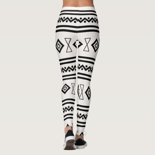 Tribal Aztec Art Leggings (Achterkant)