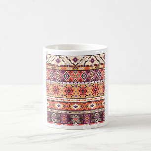 Tribal Aztec Artwork Coffee Mok
