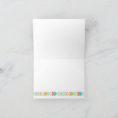 Tribal Aztec Baby shower Bedankt voor de opmerking (Binnen)