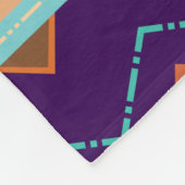 Tribal Aztec Bohemian Fleece Deken (Hoek)