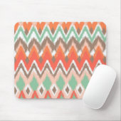 Tribal aztec chevron zig zag strepen chic Patroon Muismat (Met muis)