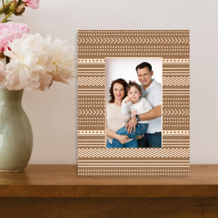 Tribal Aztec geometrisch patroon Gegraveerde Lijstjes