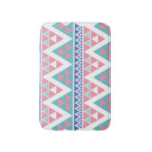 Tribal aztec kleurig patroon badmat (Voorkant Verticaal)