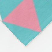 Tribal aztec kleurig patroon fleece deken (Hoek)