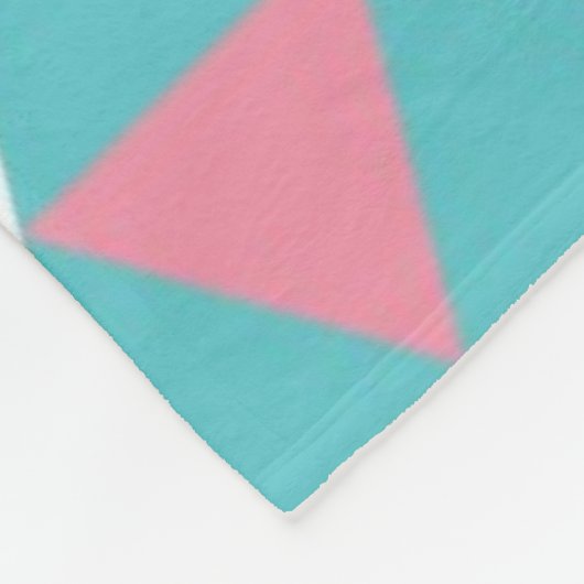 Tribal aztec kleurig patroon fleece deken (Hoek)