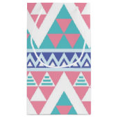 Tribal aztec kleurig patroon klein cadeauzakje (Achterkant)