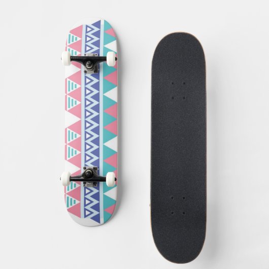 Tribal aztec kleurig patroon persoonlijk skateboard (Voorkant)