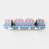 Tribal aztec kleurig patroon persoonlijk skateboard (Horizontaal)