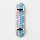 Tribal aztec kleurig patroon persoonlijk skateboard (Voorkant)