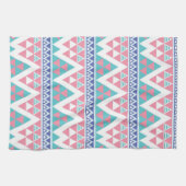 Tribal aztec kleurig patroon theedoek (Horizontaal)