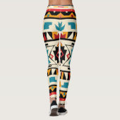 Tribal Aztec Leggings (Achterkant)