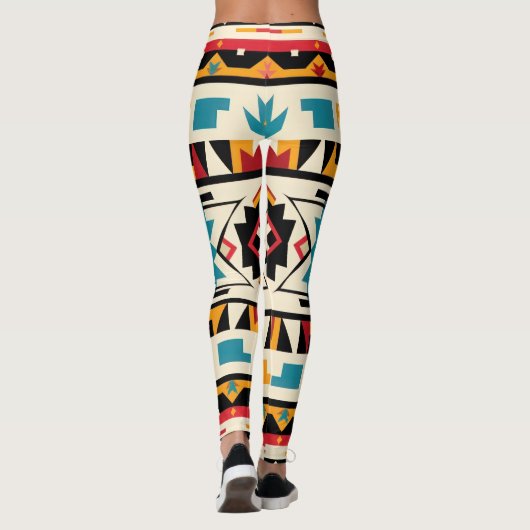 Tribal Aztec Leggings (Achterkant)