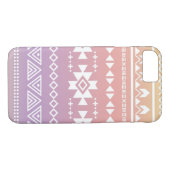 Tribal aztec ombre patroon Case-Mate iPhone case (Achterkant (Horizontaal))
