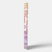 Tribal aztec ombre patroon Case-Mate iPhone case (Achterkant / Rechts)