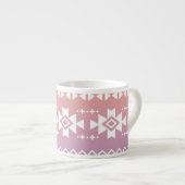 Tribal aztec ombre patroon espresso kop (Voorkant rechts)