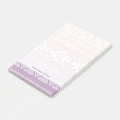 Tribal aztec ombre patroon post-it® notes (Schuin)