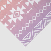 Tribal aztec ombre patroon tissuepapier (Detail)