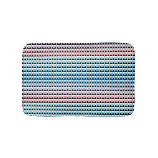 Tribal Aztec Ombre Pattern Badmat (Voorkant)