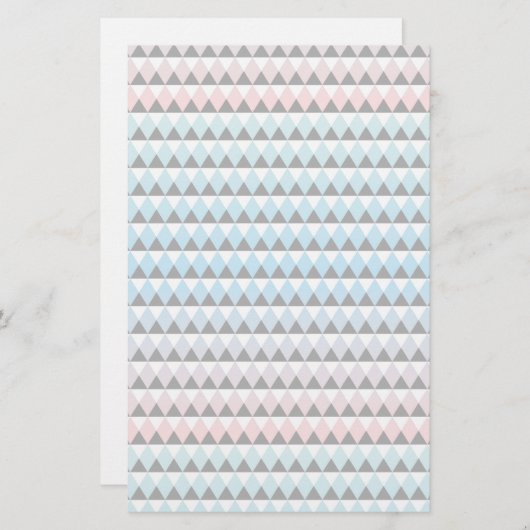 Tribal Aztec Ombre Pattern Briefpapier (Voorkant / Achterkant)