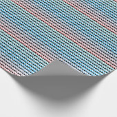 Tribal Aztec Ombre Pattern Cadeaupapier (Hoek)