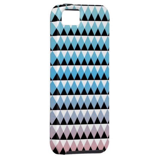 Tribal Aztec Ombre Pattern Case-Mate iPhone Case (Back/Rechts)
