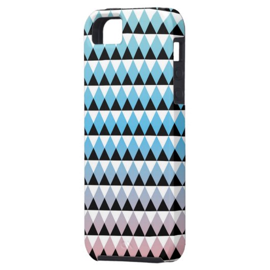 Tribal Aztec Ombre Pattern Case-Mate iPhone Case (Achterkant Links)
