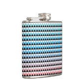 Tribal Aztec Ombre Pattern Heupfles (Rechts)