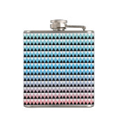 Tribal Aztec Ombre Pattern Heupfles (Achterkant)