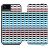 Tribal Aztec Ombre Pattern Incipio iPhone Portemonnee Hoesje (Agenda Open)