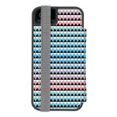 Tribal Aztec Ombre Pattern Incipio iPhone Portemonnee Hoesje (Agenda Achterkant)
