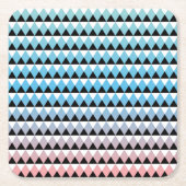 Tribal Aztec Ombre Pattern Kartonnen Onderzetters (Voorkant)
