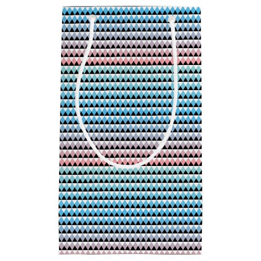 Tribal Aztec Ombre Pattern Klein Cadeauzakje (Voorkant)